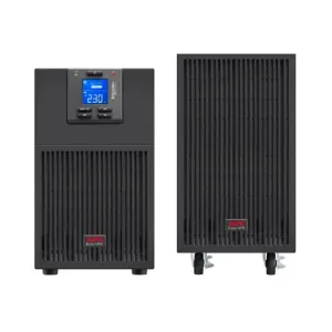 APC SRV1KIL Easy On-Line UPS, 1000VA/800W, 230V, 3x IEC C13 outlets, Intelligent Card Slot, LCD, Extended runtime, Tower