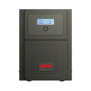 APC SMV1000I-GR Line Interactive, Easy UPS, 1 Ph, 1000VA/700W, Tower, 230V, 4 Schuko CEE 7 outlets, AVR, LCD