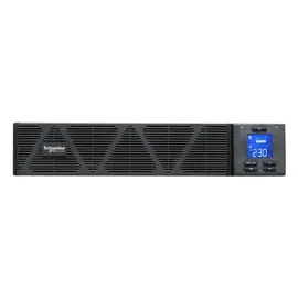 Schneider SRVS1KRI On-Line Easy UPS, 1000VA/800W, Rackmount 2U, 230V, 3x IEC C13 outlets, Intelligent Card Slot, LCD, W/O rail kit