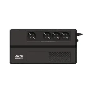 APC BV650I-GR Easy Back UPS, 650VA/375W, 230V, 4x CEE 7/3 Schuko outlets, AVR, Floor/Wall Mount