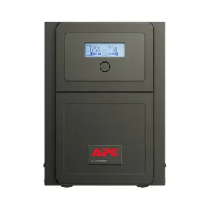 APC SMV1500AI-GR Line Interactive Easy UPS, 1 Ph, 1500VA/1050W, Tower, 230V, 4 Schuko CEE 7 outlets, AVR, LCD