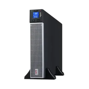 APC SRVL3KRIRK On-Line Easy UPS, 3kVA/2.7kW, Lithium-ion, Rack/Tower 2U, 230V, 6 IEC C13 + 1 IEC C19 outlets, Intelligent Card Slot, W/ rail kit