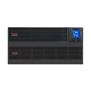 APC SRV6KRILRK Easy On-Line UPS, 6kVA/6kW, 230V, Hard wire 3-wire(P+N+E) outlet, Intelligent Card Slot, LCD, Extended Runtime, W/ rail kit, Rackmount 5U