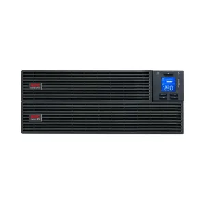 APC SRV3KRILRK Easy On-Line UPS, 3000VA/2400W, 230V, 6x IEC C13 + 1x IEC C19 outlets, Intelligent Card Slot, LCD, Extended Runtime, W/ rail kit, Rackmount 4U