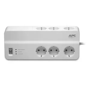 APC PM6-GR SurgeArrest Essential, 6 outlets, 230V - White