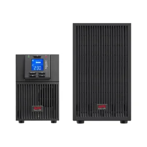 APC SRV2KIL Easy On-Line UPS, 2000VA/1600W, 230V, 4x IEC C13 outlets, Intelligent Card Slot, LCD, Extended runtime, Tower