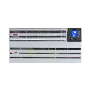 APC SRVL6KRILRK On-Line Easy UPS, 6kVA/6kW, Lithium-ion, Rack/Tower 5U, 230V, 1 Hard wire (1P+N+E) outlet, Intelligent Card Slot, Extended runtime, W/ rail kit