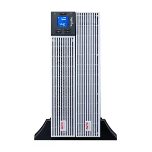 APC SRVL3KRIL On-Line Easy UPS, 3kVA/2700W, Lithium-ion, Rack/Tower 4U, 230V, 6 IEC C13 + 1 IEC C19 outlets, Intelligent Card Slot, Extended runtime, W/O rail kit