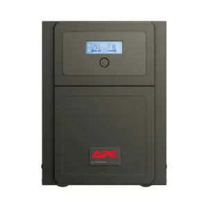 APC SMV3000AI-GR Line Interactive Easy UPS, 1 Ph, 3000VA/2100W, Tower, 230V, 4 Schuko CEE 7 outlets, AVR, LCD