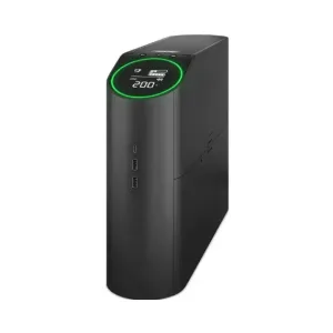 APC BGM2200B-GR Back-UPS Pro for Gaming, 2200VA/1320W, Tower, 230V, 4x Schuko and 2x IEC C13 outlets, RGB Lights, Pure Sine Wave