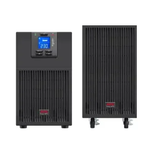 APC SRV6KIL On-Line Easy UPS, 6000VA/6000W, Tower, 230V, Hard wire 3-wire(1P+N+E) outlet, Intelligent Card Slot, LCD, Extended Runtime